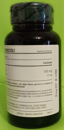 BROCCOLI extract 400mcg, 60 capsule vegetale, Vitaking [3]