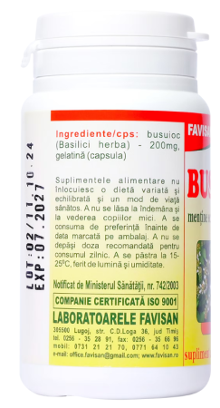 Busuioc 40 capsule, Favisan [1]