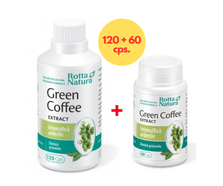 CAFEA VERDE-GREEN COFFEE EXTRACT 400MG, Rotta Natura [3]