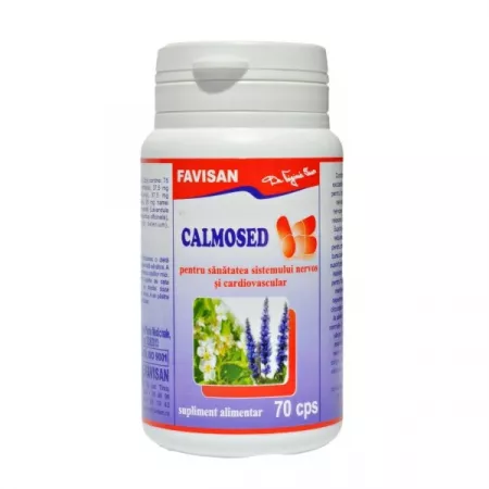 flux sangvin - Calmosed, 70 capsule, Favisan la Nana Plafar