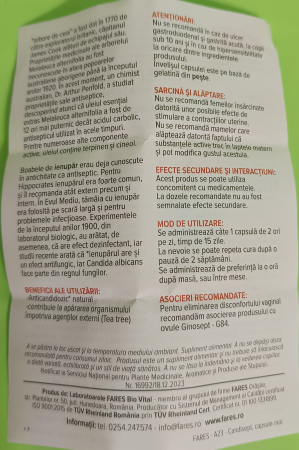 CANDISEPT A23, 30 capsule moi, Fares [3]