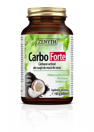 antidiareice - CARBO FORTE carbune activat , 60 gr, Zenyth