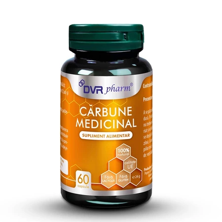 gastrointestinal - CARBUNE MEDICINAL 300mg, 60 capsule, Dvr Pharm