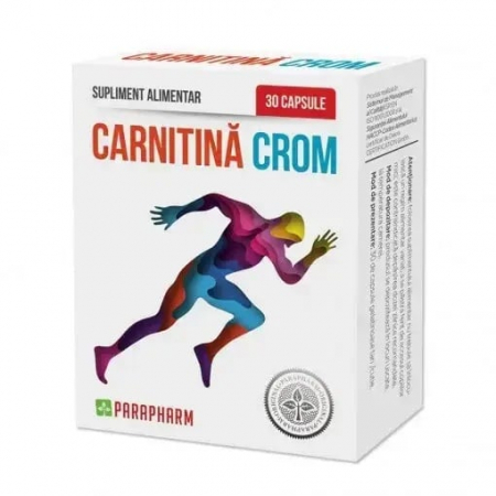 CARNITINA CROM pentru IMUNITATE, 30 capsule, Parapharm