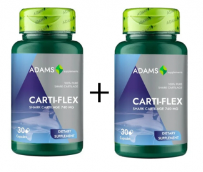 CARTI FLEX Cartilaj de Rechin, 740mg, Adams Supplements [1]