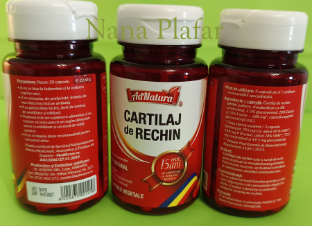 CARTILAJ de RECHIN, 660 mg, AdNatura la Nana Plafar [3]