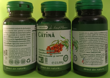 CATINA, 60 capsule, ProNatura Medica la Nana Plafar [1]