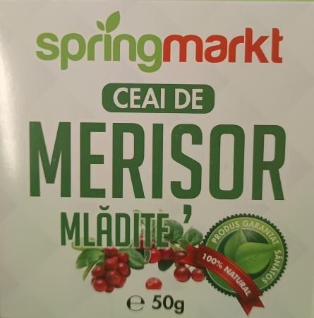 Ceai Merisor Mladite 50gr, Springmarkt [1]