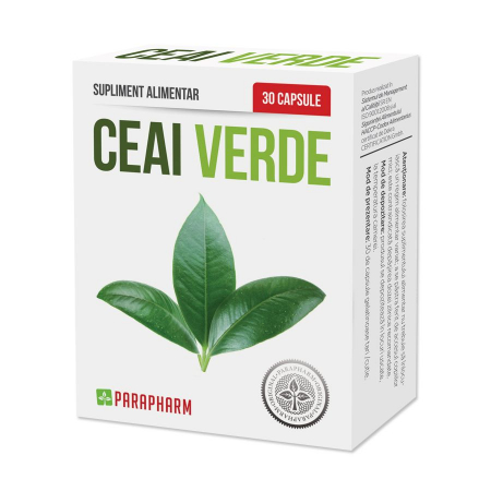 aparatul URINAR - CEAI VERDE 200mg Parapharm la Nana Plafar