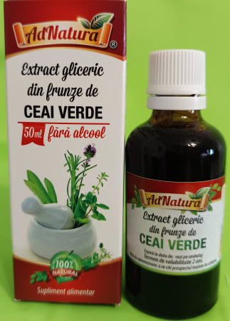 CEAI VERDE , DETOXIFIERE EXTRACTE FARA ALCOOL 50ML AdNatura la Nana Plafar