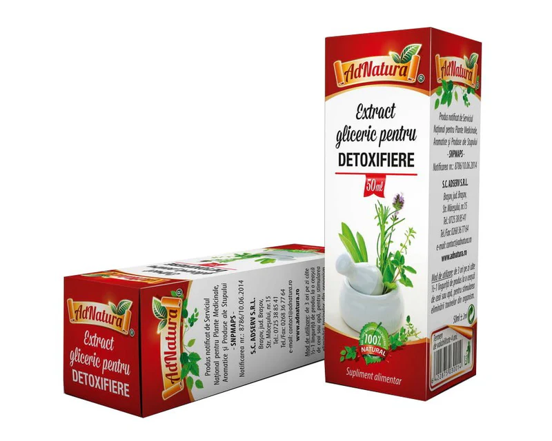 CEAI VERDE , DETOXIFIERE EXTRACTE FARA ALCOOL 50ML AdNatura la Nana Plafar [1]