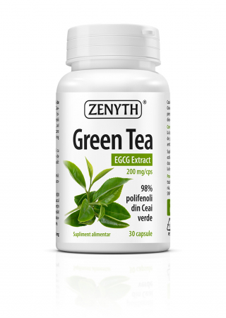 accelerare metabolism - CEAI VERDE–Green Tea-Extract EGCG 200 mg, 30 capsule, Zenyth