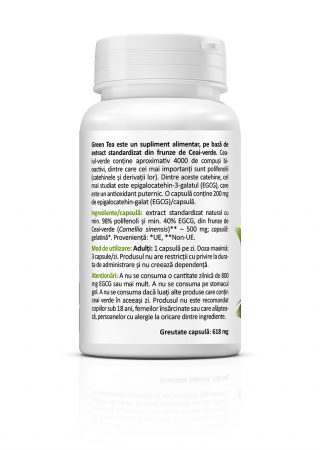 CEAI VERDE–Green Tea-Extract EGCG 200 mg, 30 capsule, Zenyth [1]