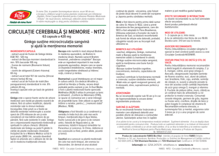 CIRCULATIE CEREBRALA si MEMORIE, fares la Nana Plafar [3]