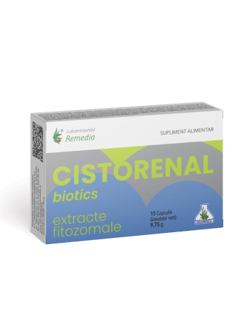 sanatate rinichi si tract urinar - CISTORENAL BIOTICS sanatate Tract Urinar, 15 capsule Remedia la Nana Plafar