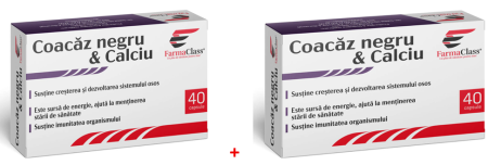 COACAZ NEGRU & CALCIU, 40 capsule, FarmaClass la Nana Plafar [2]