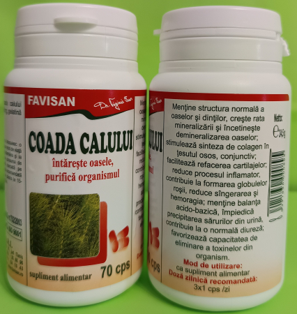 COADA CALULUI, 70 capsule, Favisan [2]