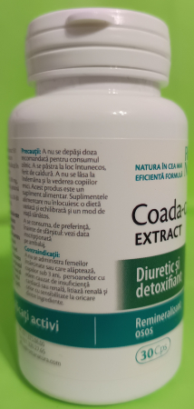 COADA CALULUI EXTRACT 300mg, 30 capsule, Rotta Natura [3]