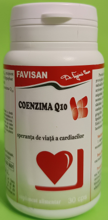 afectiuni STOMATOLOGICE - COENZIMA Q10, 20mg, 30 capsule, Favisan
