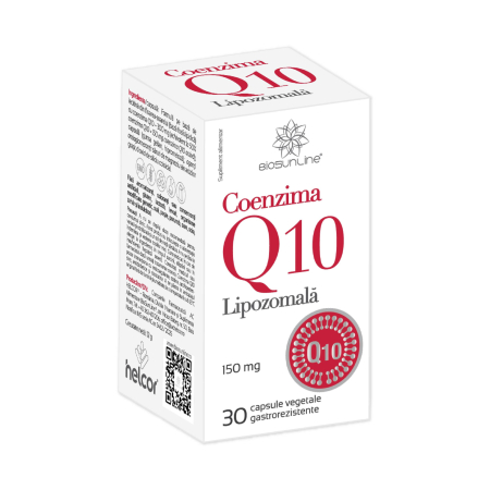 COENZIMA Q10 ubiquinona 30mg, 30 comprimate, BioSunLine Helcor la Nana Plafar [2]