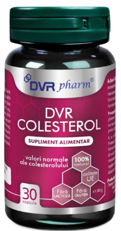 Colesterol si Trigliceride - COLESTEROL, capsule, DVR Pharm la Nana Plafar