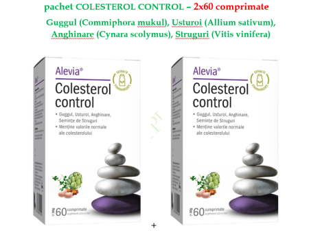 COLESTEROL CONTROL, 60 comprimate, Alevia [2]
