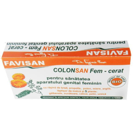 COLONSAN FEM cu 7 plante, 12 supozitoare, Favisan [1]
