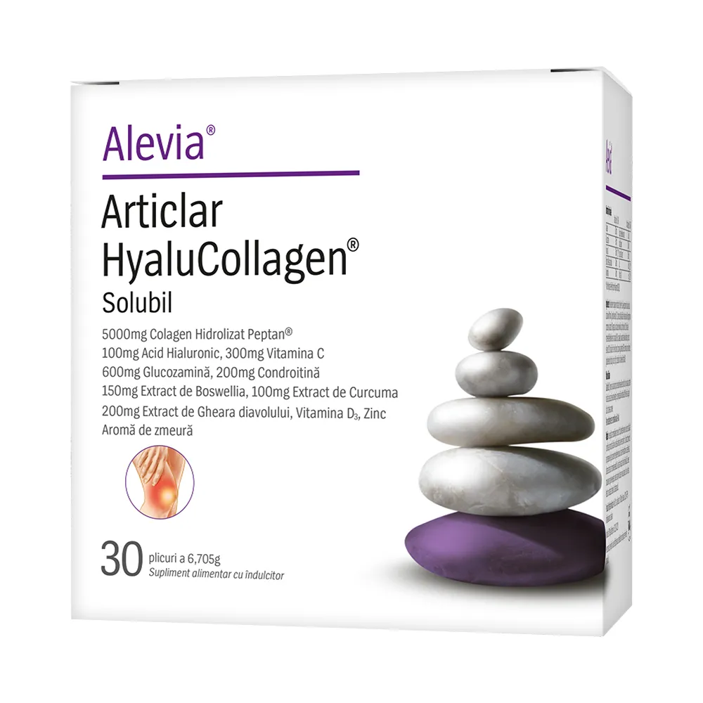 Complex Articlar HyaluCollagen, 20 plicuri, Alevia [3]