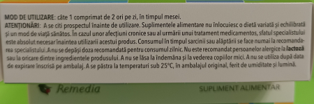 COMPLEX IMUNITATE PLUS 30 comprimate Remedia la Nana Plafar [2]