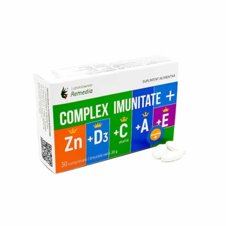 SUPLIMENTE PENTRU ADULTI - COMPLEX IMUNITATE PLUS 30 comprimate Remedia la Nana Plafar
