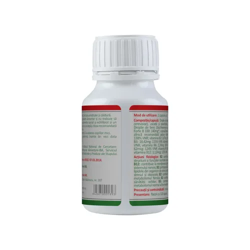 COMPLEX VITAMINA B NATURAL 120 capsule, Health Nutrition [1]