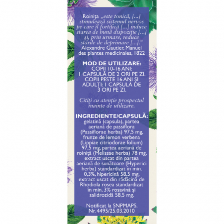 CONFORT EMOTIONAL N135, 60 capsule, Fares la Nana Plafar [2]