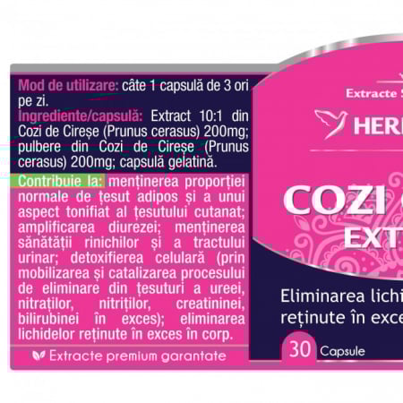 COZI DE CIRESE Extract, Herbagetica la nana plafar [1]