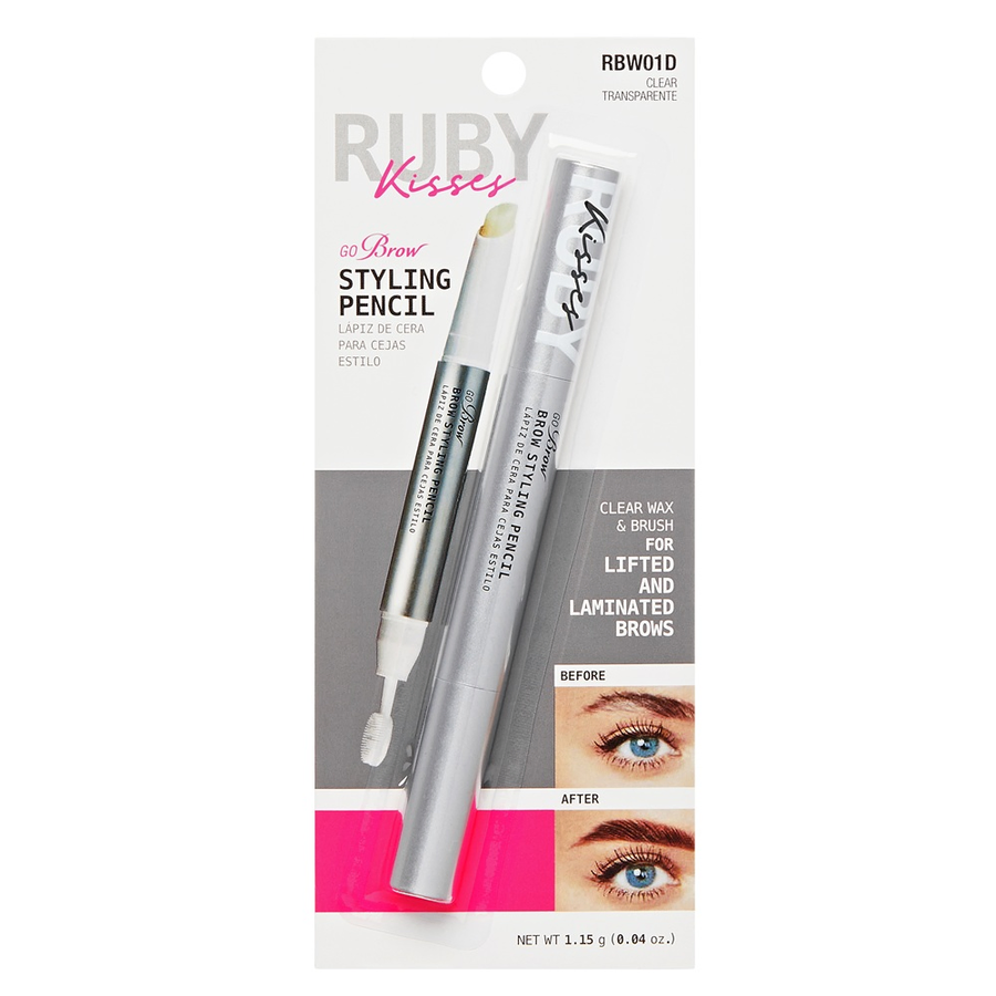 ingrijirea ochilor - Creion cu ceara pentru sprancene Go Brow, 1.15 g, Ruby Kisses la Nana Plafar