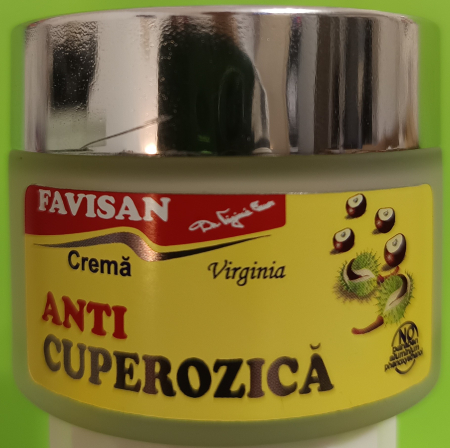 CREMA ANTICUPEROZICA BIO 40ml VIRGINIA, Favisan la Nana Plafar [2]