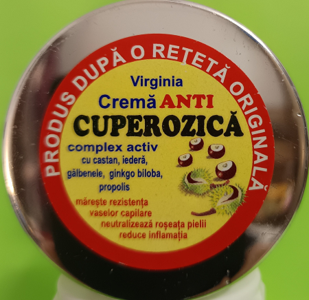 CREMA ANTICUPEROZICA BIO 40ml VIRGINIA, Favisan la Nana Plafar [1]