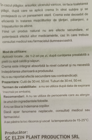 CREMA  Antiinflamatoare CONIMED, 50 ml, Elzin Plant la Nana Plafar [2]