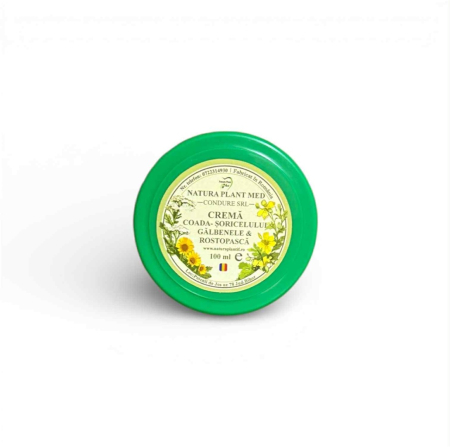 dermato-cosmetice - CREMA Coada Soricelului, Rostopasca, Galbenele 100ml Natura Plant la Nana Plafar