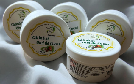 CREMA cu CATINA și ULEI de COCOS, 50 ml, Natura Plant la Nana Plafar [1]