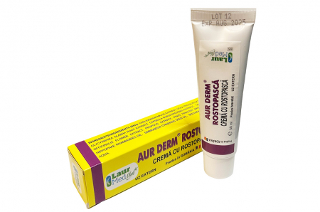 hemoroizi crema unguent - CREMA cu ROSTOPASCA-Aurderm, 50ml, Elzinplant