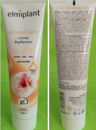 produse epilare - CREMA DEPILATOARE CORP picioare, axila, bikini, 150 ml, ElmiPlant Nana Plafar