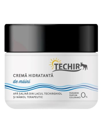 ingrijire Maini,Unghii - Crema hidratanta de maini cu Namol. 50gr, Techir