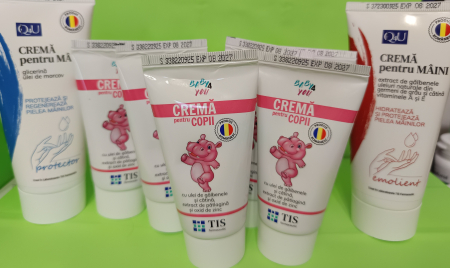 CREMA pentru COPII BABY4YOU cu ulei galbenele, catina 50ML, TIS Farmaceutic [3]