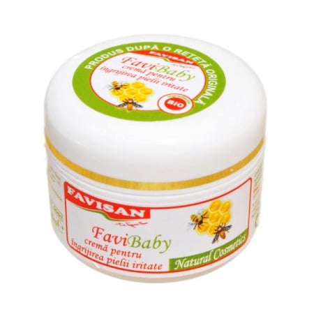 CREMA pentru Ingrijirea PELII IRITATE, FaviBaby, 30ml, Favisan