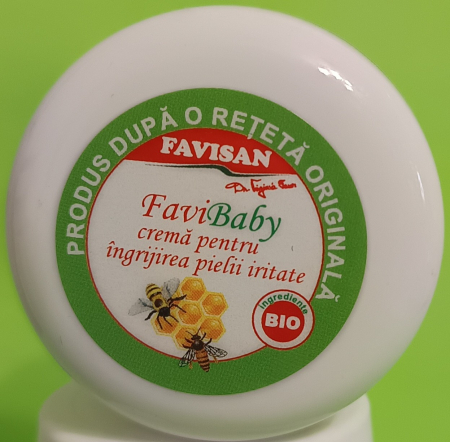 CREMA pentru Ingrijirea PELII IRITATE, FaviBaby, 30ml, Favisan
