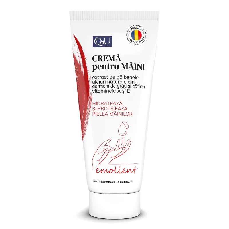 ingrijire Maini,Unghii - CREMA PENTRU MAINI  Q4U, 100 ml, TIS Farmaceutic la nana plafar