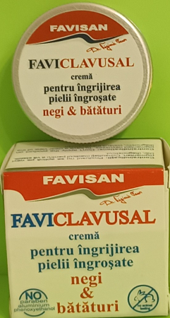 negi, veruci, impetigo, herpes, furuncule, - CREMA  PENTRU NEGI SI BATATURI FAVICLAVUSAL, 10ML, Favisan la Nana Plafar