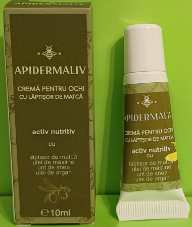Crema pentru ochi activ anticearcane Apidermin Lejer, 10 ml, Complex Apicol la nana plafar [2]