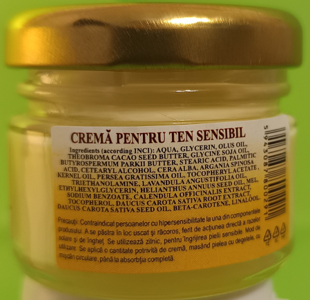 CREMA TEN SENSIBIL, 30ml, Apidava la Nana Plafar [2]