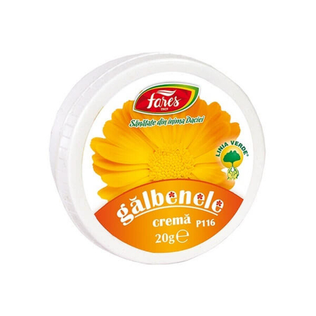 hemoroizi crema unguent - Crema tip unguent de Galbenele si Propolis "Linia verde" fara parfum, fara aditivi, 20g